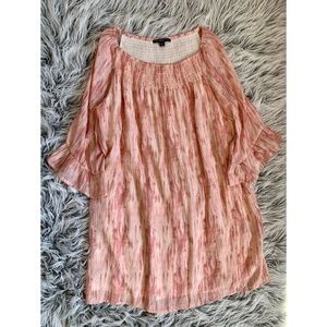 Boho Pink Tunic Dress